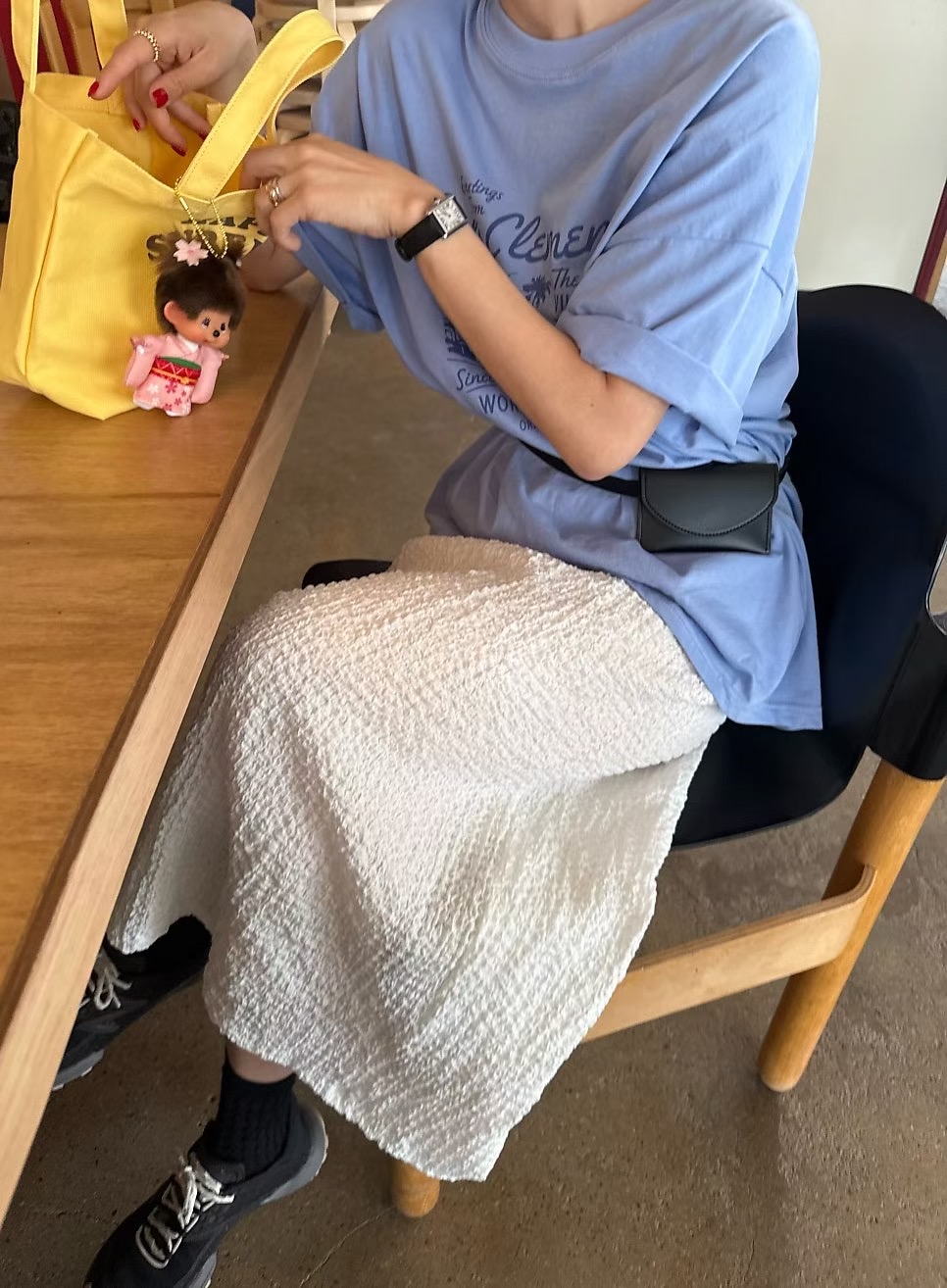 MELMEONT東大門㊣直郵女士新款25春夏職業人氣熱賣休閑長裙MELMEONT長裙圖色4