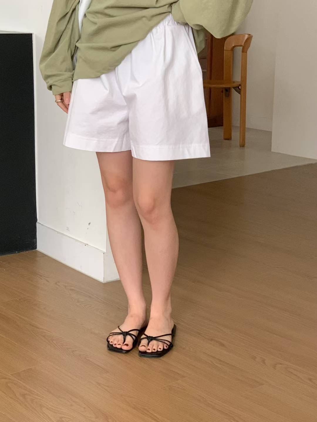MELMEONT東大門㊣實拍女士新款職業真品休閑人氣25春夏短褲MELMEONT短褲圖色2
