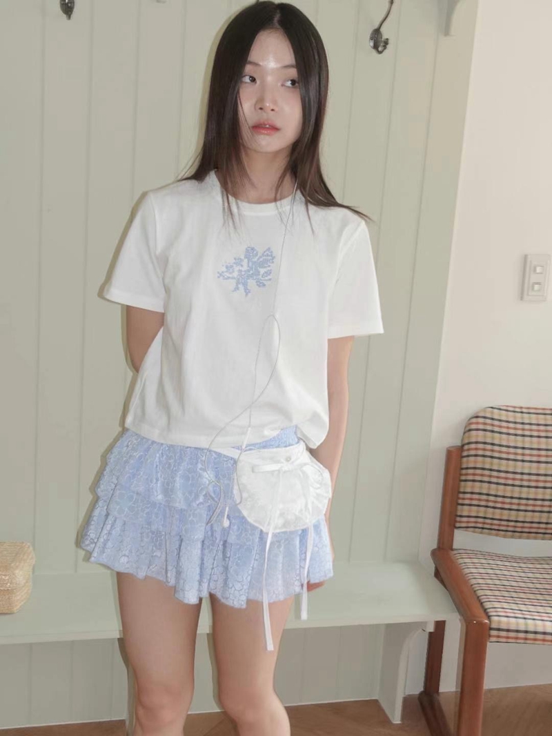 EXCUSE韓國代購㊣女士新品真品人氣休閑推薦25春夏職業短裙EXCUSE短裙