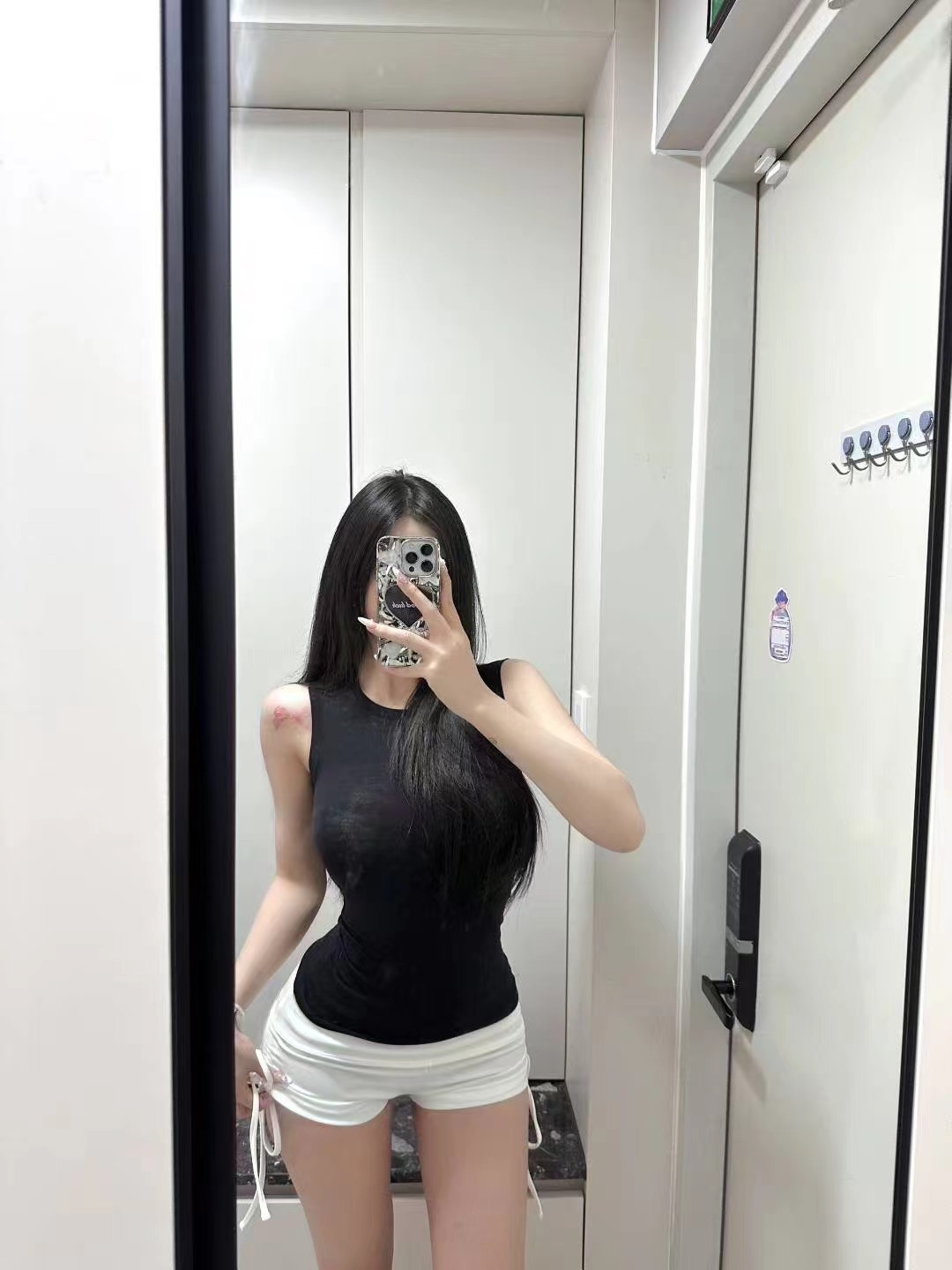 LOG MYSELF東大門㊣代購女裝新款熱賣人氣真品25春夏吊帶背心LOG MYSELF吊帶/背心圖色2