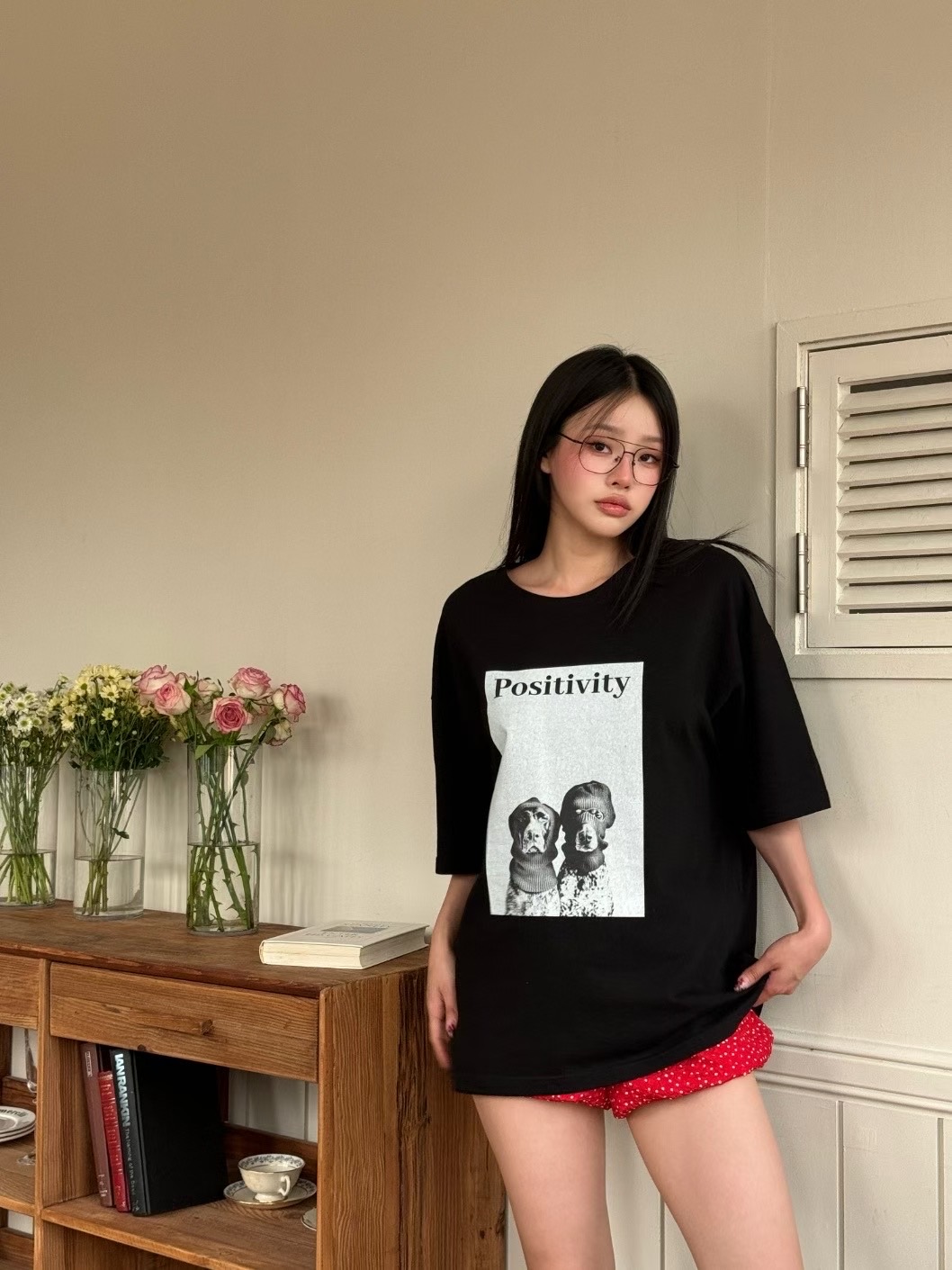 GISELE韓國代購㊣女士新款熱賣推薦人氣休閑時尚25春夏職業T恤GISELET恤圖色2
