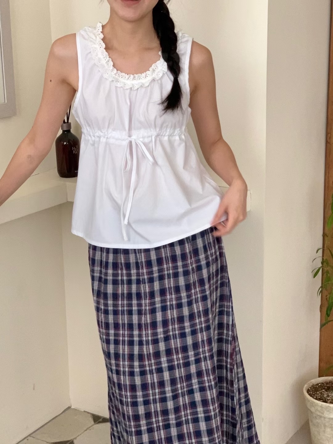 MELMEONT東大門㊣實拍女裝新品休閑真品人氣25春夏吊帶背心MELMEONT吊帶/背心