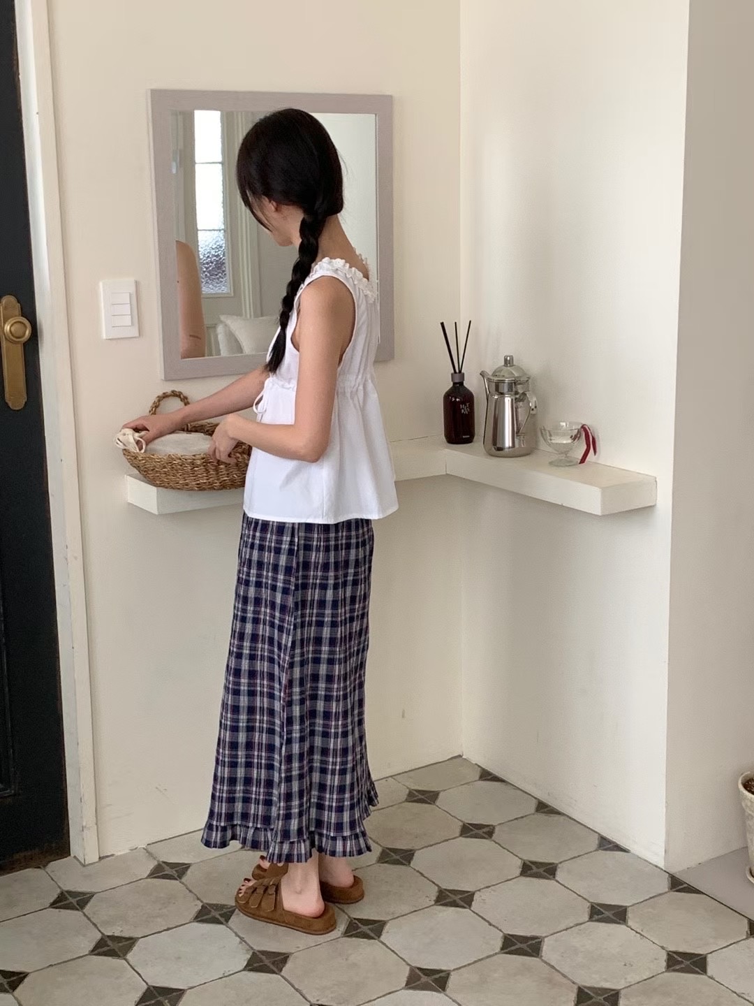 MELMEONT東大門㊣實拍女裝新品休閑真品人氣25春夏吊帶背心MELMEONT吊帶/背心