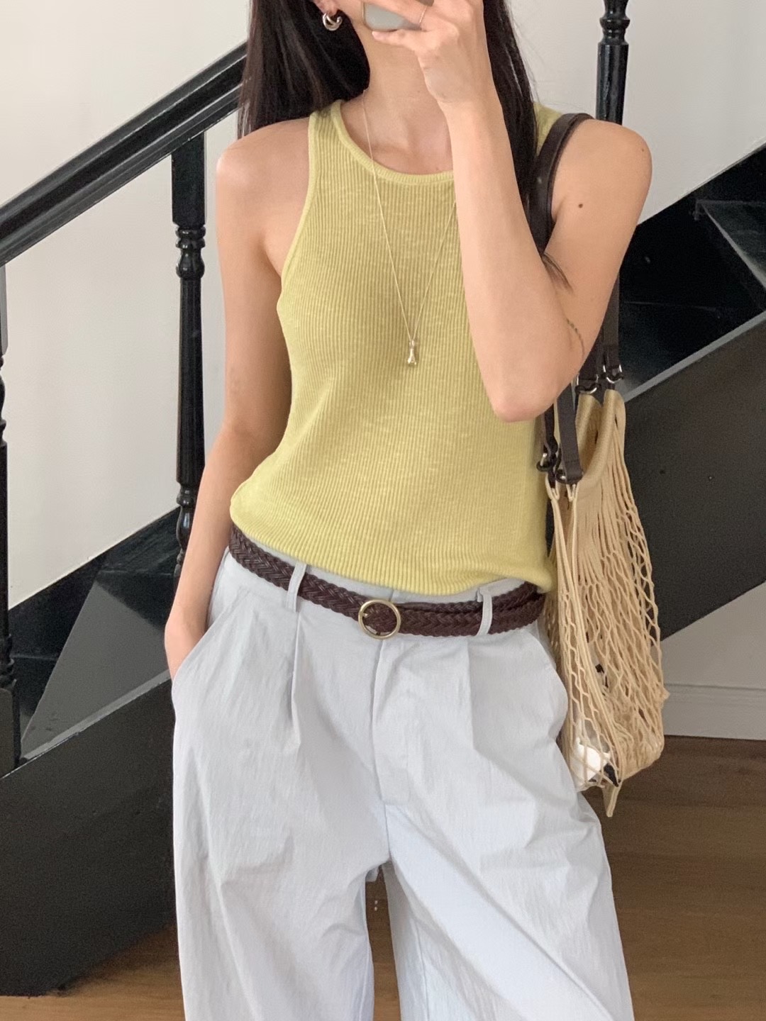 MELMEONT東大門㊣代購女裝新款休閑推薦真品人氣熱賣吊帶背心MELMEONT吊帶/背心