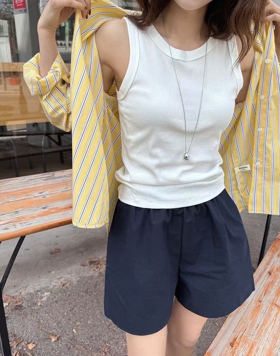 MELMEONT韓國代購㊣女士新款熱賣職業推薦真品人氣25春夏短褲MELMEONT短褲圖色2