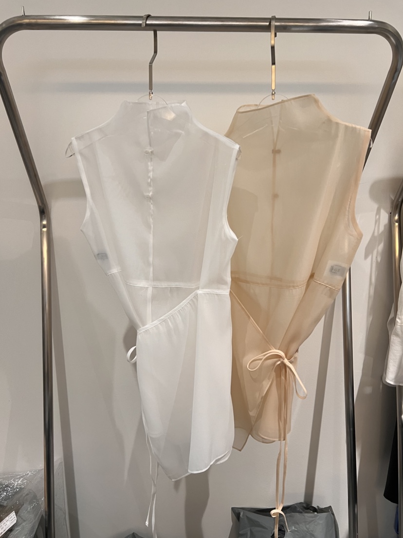 RIDGE-P韓國直郵㊣女士新品25春夏休閑推薦職業吊帶背心透明RIDGE-P吊帶/背心