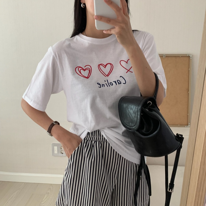 HELLO JINI東大門㊣代購女士新款時尚真品休閑職業推薦T恤HELLO JINIT恤
