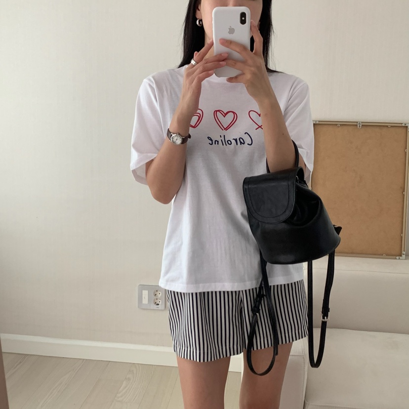 HELLO JINI東大門㊣代購女士新款時尚真品休閑職業推薦T恤HELLO JINIT恤