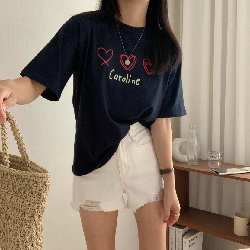 HELLO JINI東大門㊣代購女士新款時尚真品休閑職業推薦T恤HELLO JINIT恤