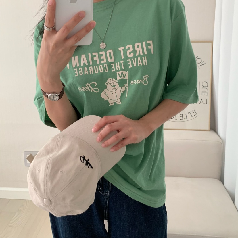 HELLO JINI東大門㊣代購女士新款真品職業人氣時尚推薦T恤HELLO JINIT恤