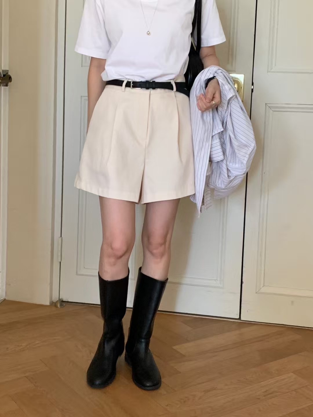 HIDEWAY東大門㊣實拍女士新品真品人氣休閑熱賣短褲不含腰帶HIDEWAY短褲