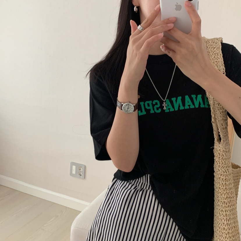 HELLO JINI東大門㊣直郵女裝新款真品時尚休閑職業推薦T恤HELLO JINIT恤