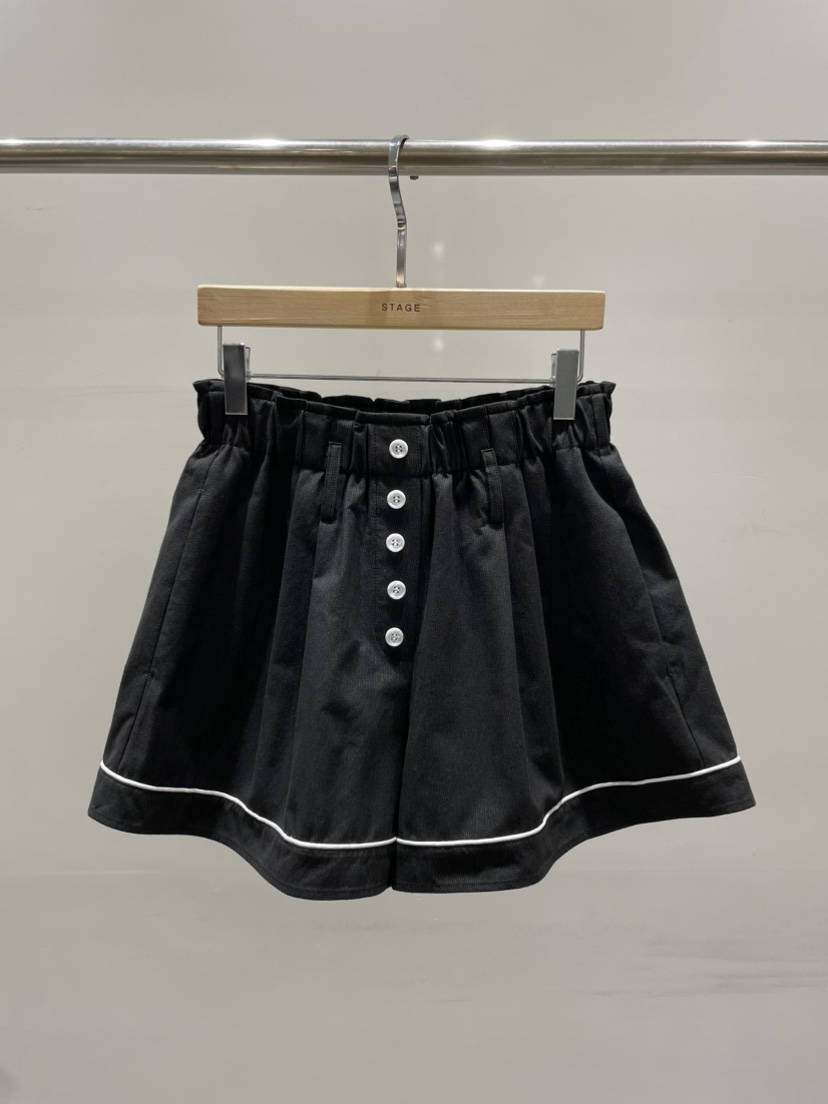 STAGE東大門㊣實拍女裝新款真品職業人氣熱賣25春夏時尚短褲STAGE短褲圖色2