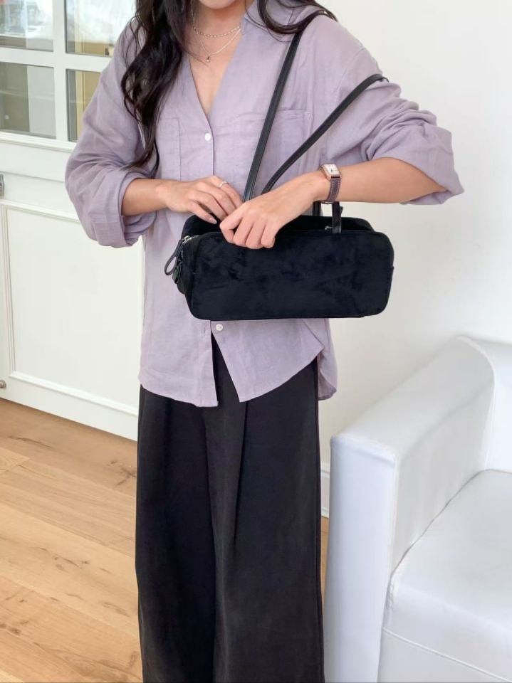 TROUVAILLE東大門㊣直郵女裝新品25春夏推薦熱賣單肩斜跨包TROUVAILLE單肩/斜跨包