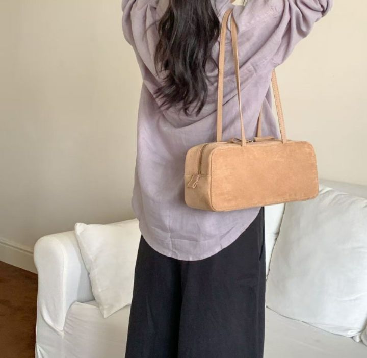 TROUVAILLE東大門㊣直郵女裝新品25春夏推薦熱賣單肩斜跨包TROUVAILLE單肩/斜跨包圖色2