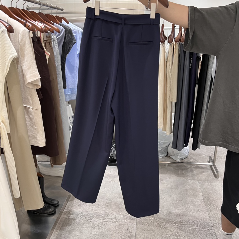CHAE東大門㊣直郵女裝新品25春夏人氣時尚職業休閑褲包含腰帶CHAE休閑褲