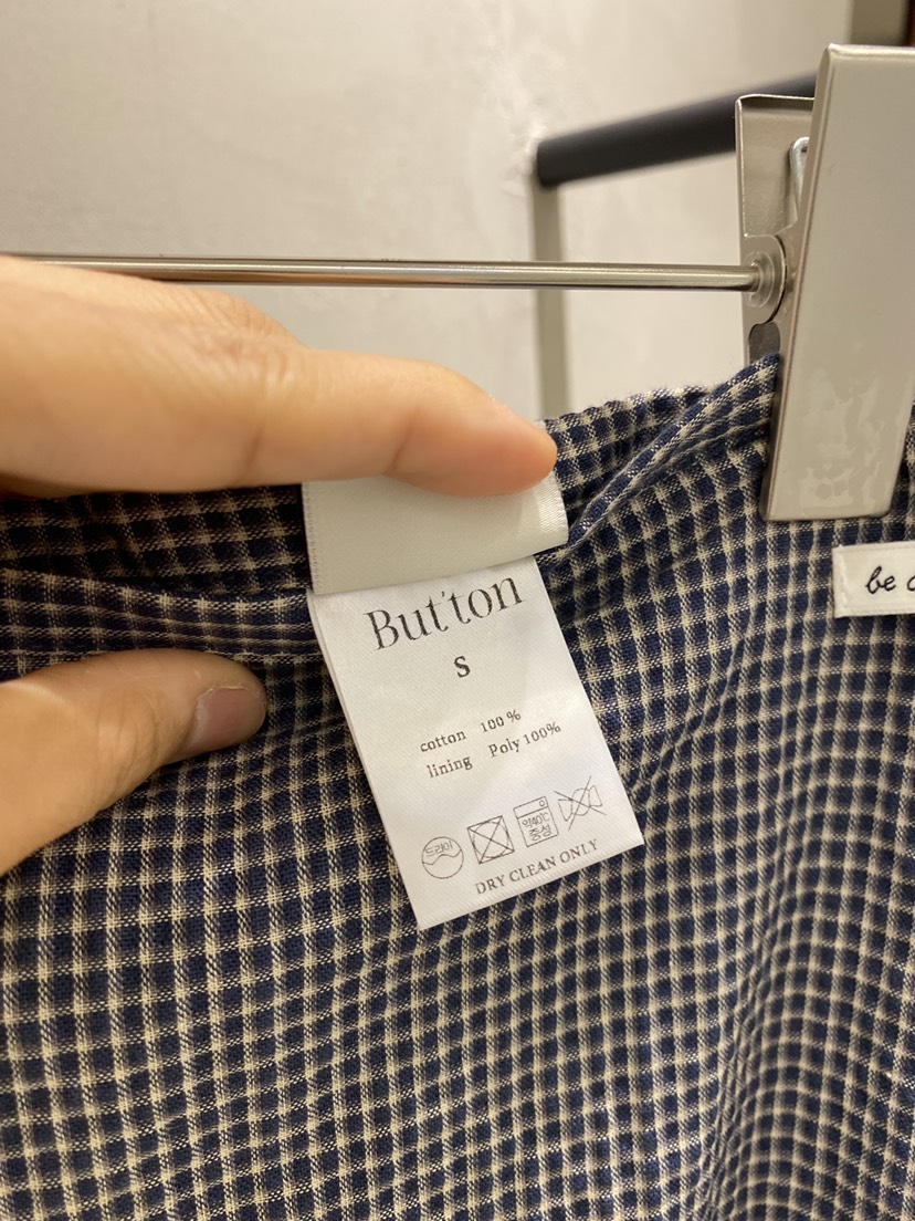 BOUTIQUE SEOUL-P韓國直郵㊣女裝新品時尚休閑半身裙中短裙But ton/BOUTIQUE SEOUL半身裙/中短裙