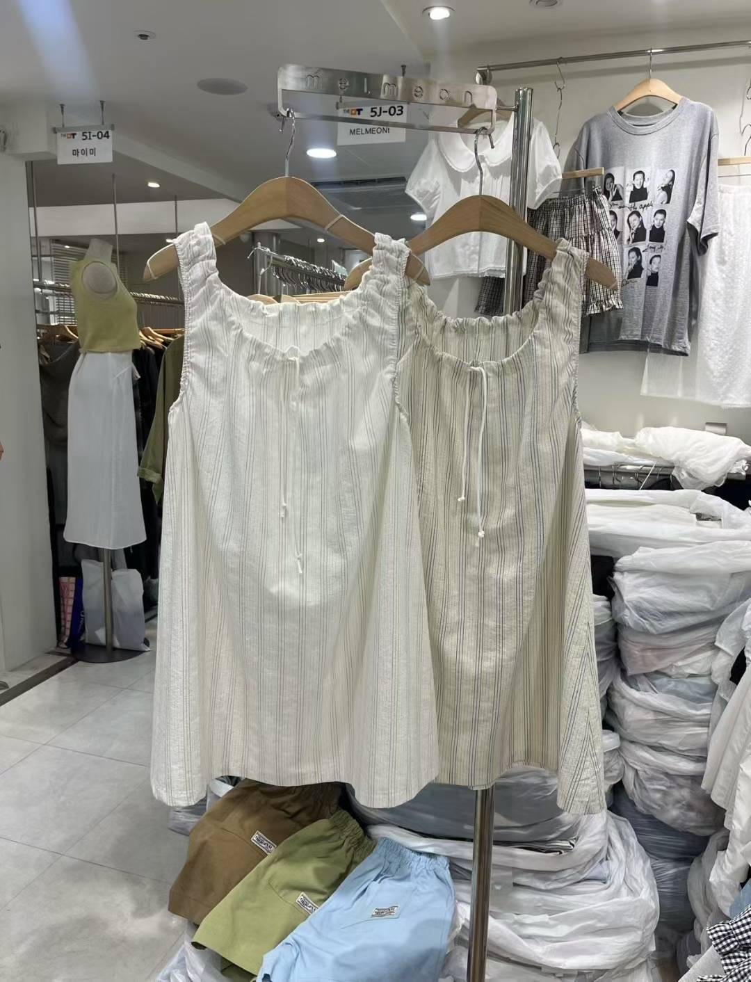 MELMEONT東大門㊣直郵女士新品職業25春夏人氣熱賣休閑連衣裙MELMEONT連衣裙圖色2左二色