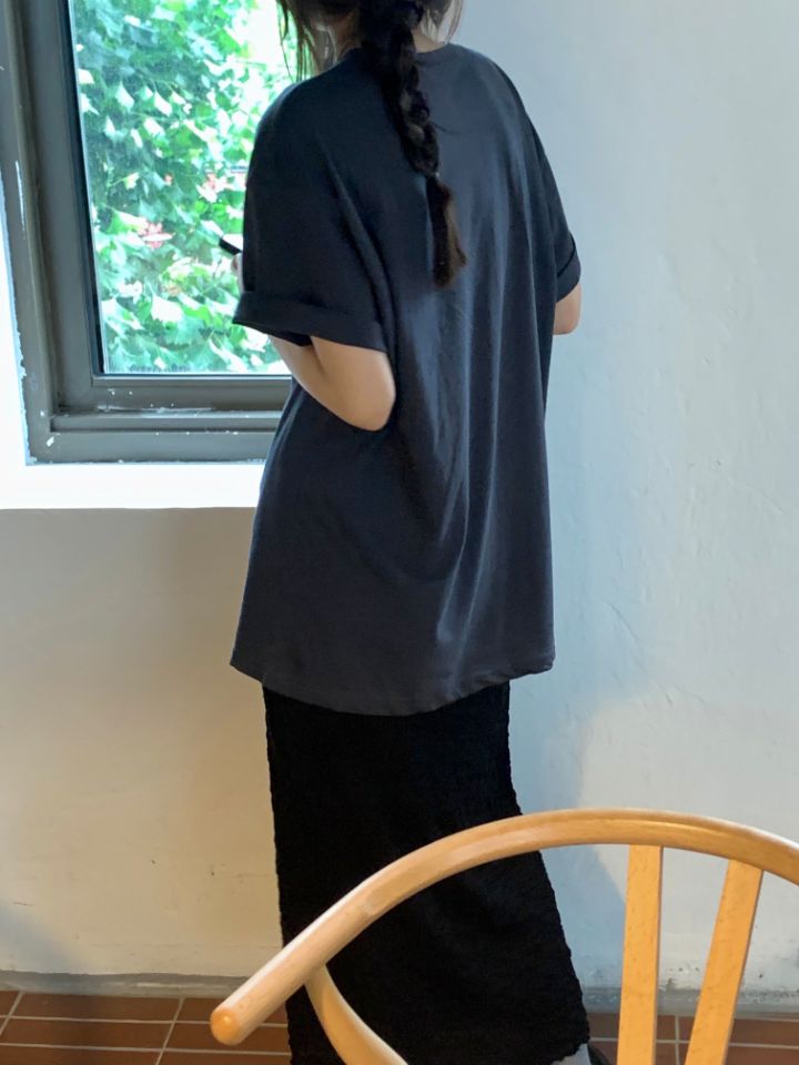 DOIT東大門㊣實拍女裝新款推薦時尚熱賣25春夏人氣職業休閑T恤DOITT恤