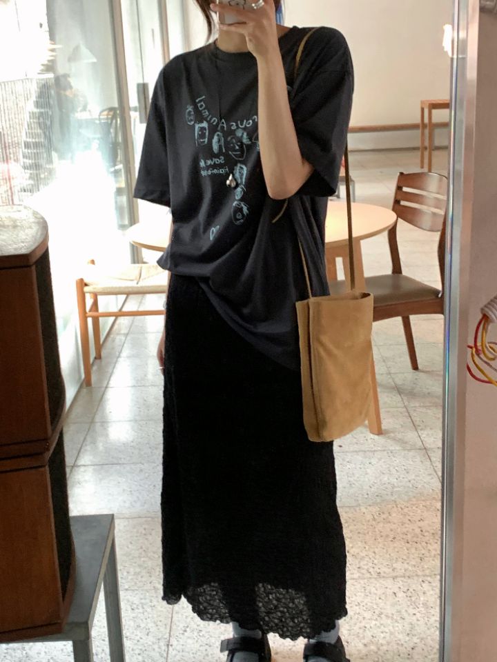 DOIT東大門㊣實拍女裝新款推薦時尚熱賣25春夏人氣職業休閑T恤DOITT恤