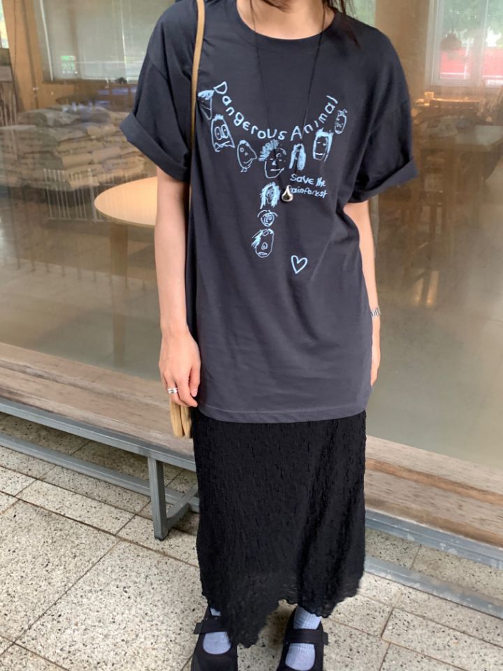 DOIT東大門㊣實拍女裝新款推薦時尚熱賣25春夏人氣職業休閑T恤DOITT恤