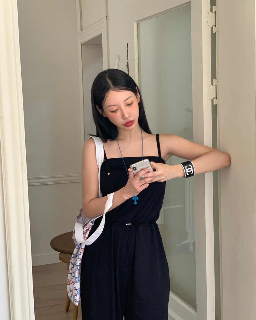 REVE CITE-L韓國代購㊣女士新品時尚熱賣25春夏職業連體褲REVE CITE連體褲