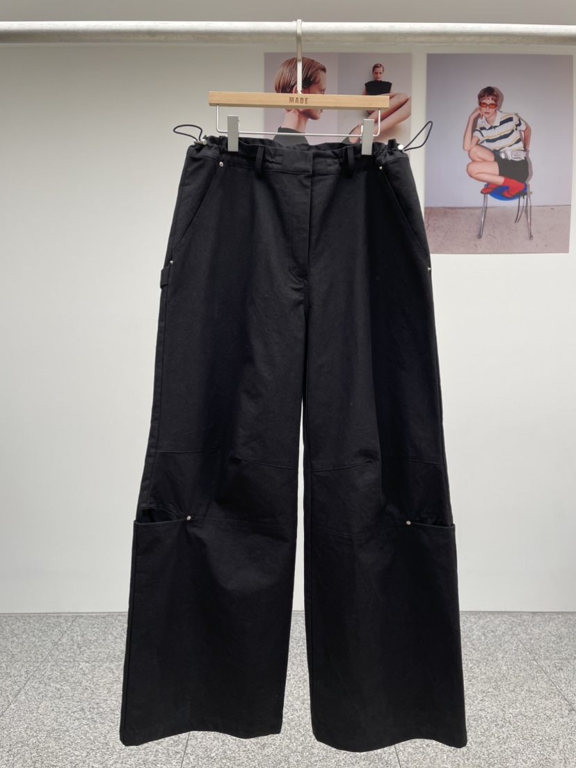 MADE-P韓國直郵㊣女裝新品熱賣真品職業人氣推薦25春夏休閑褲MADE-P休閑褲圖色3