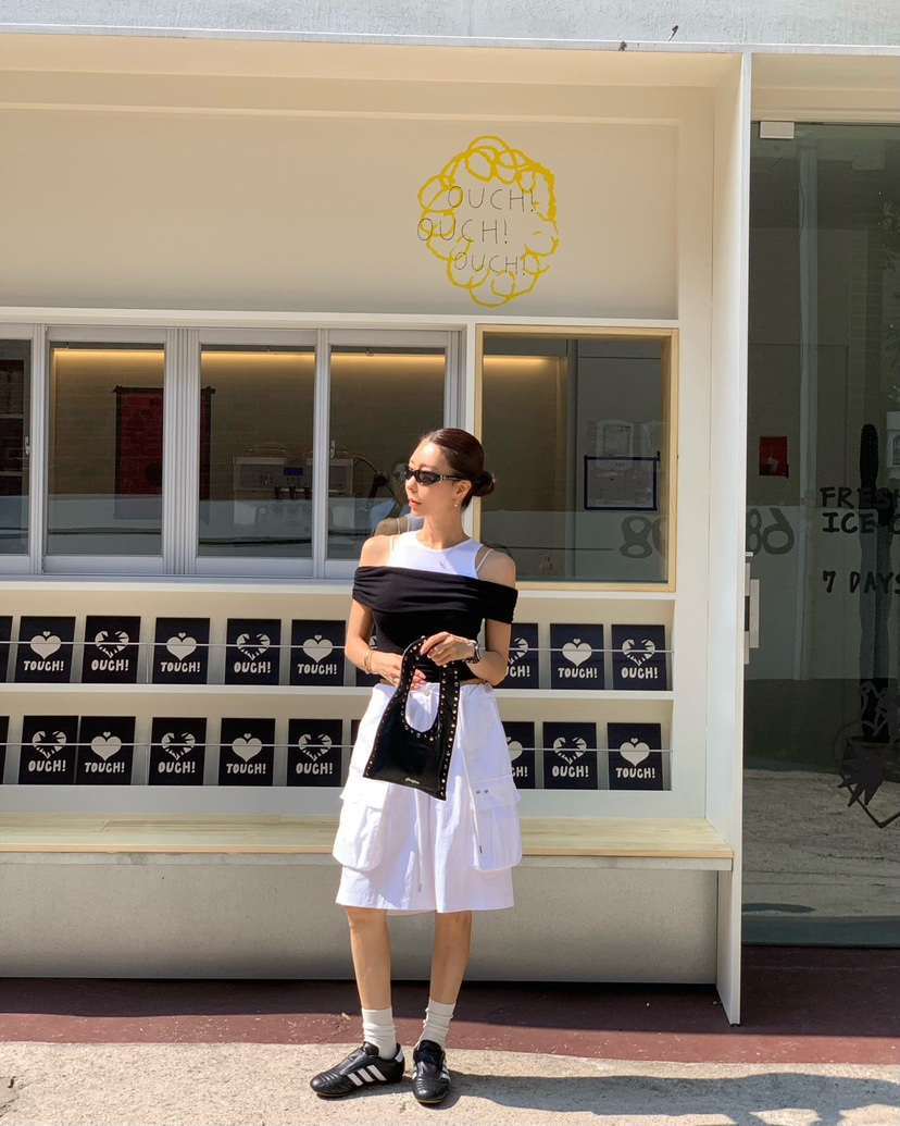 REVE CITE-L韓國直郵㊣女裝新品休閑職業時尚推薦T恤假兩件REVE CITET恤