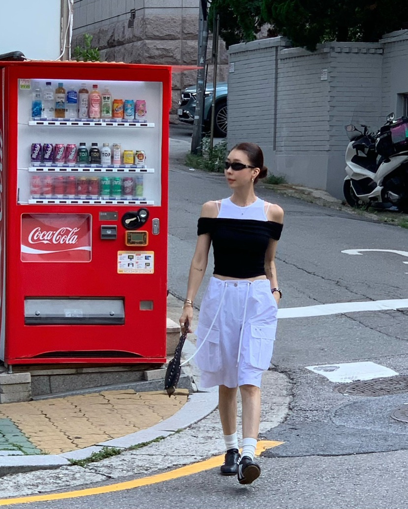 REVE CITE-L韓國直郵㊣女裝新品休閑職業時尚推薦T恤假兩件REVE CITET恤