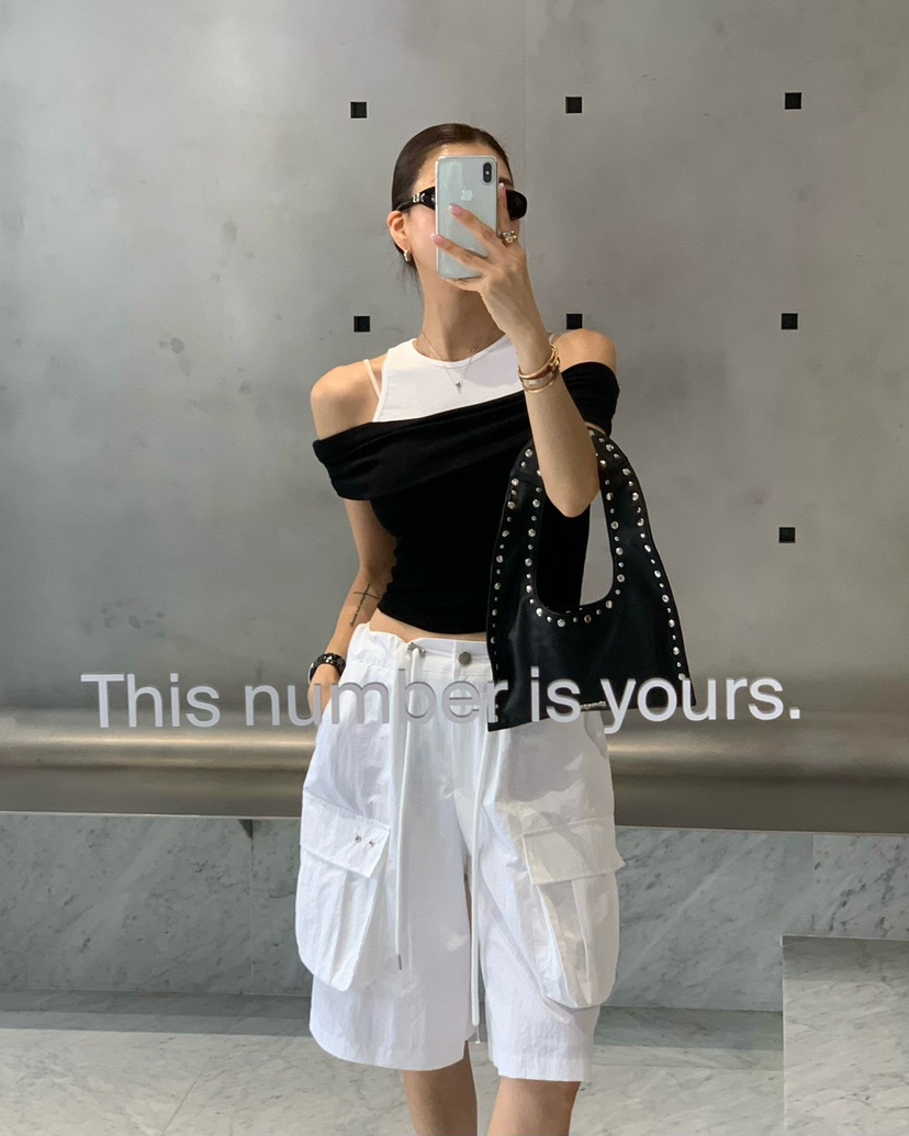 REVE CITE-L韓國直郵㊣女裝新品休閑職業時尚推薦T恤假兩件REVE CITET恤圖色1