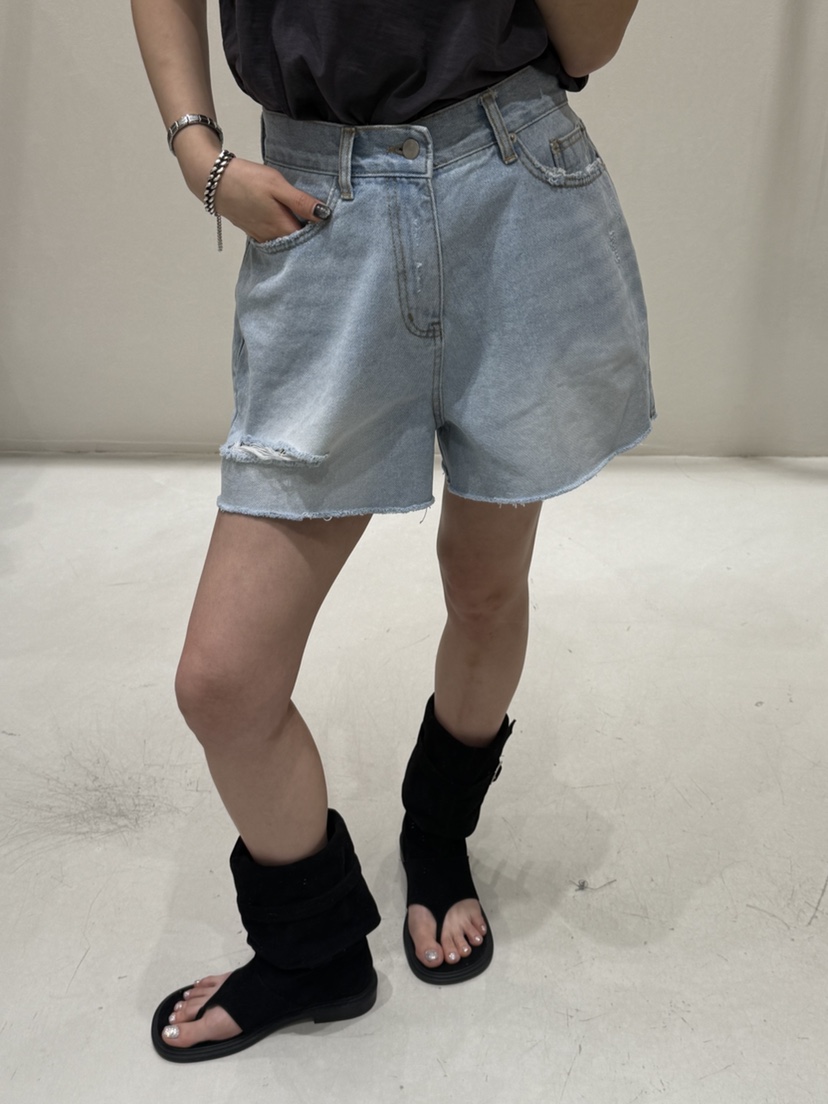 SHIRRING東大門㊣代購女士新品職業25春夏熱賣休閑短褲打折SHIRRING短褲