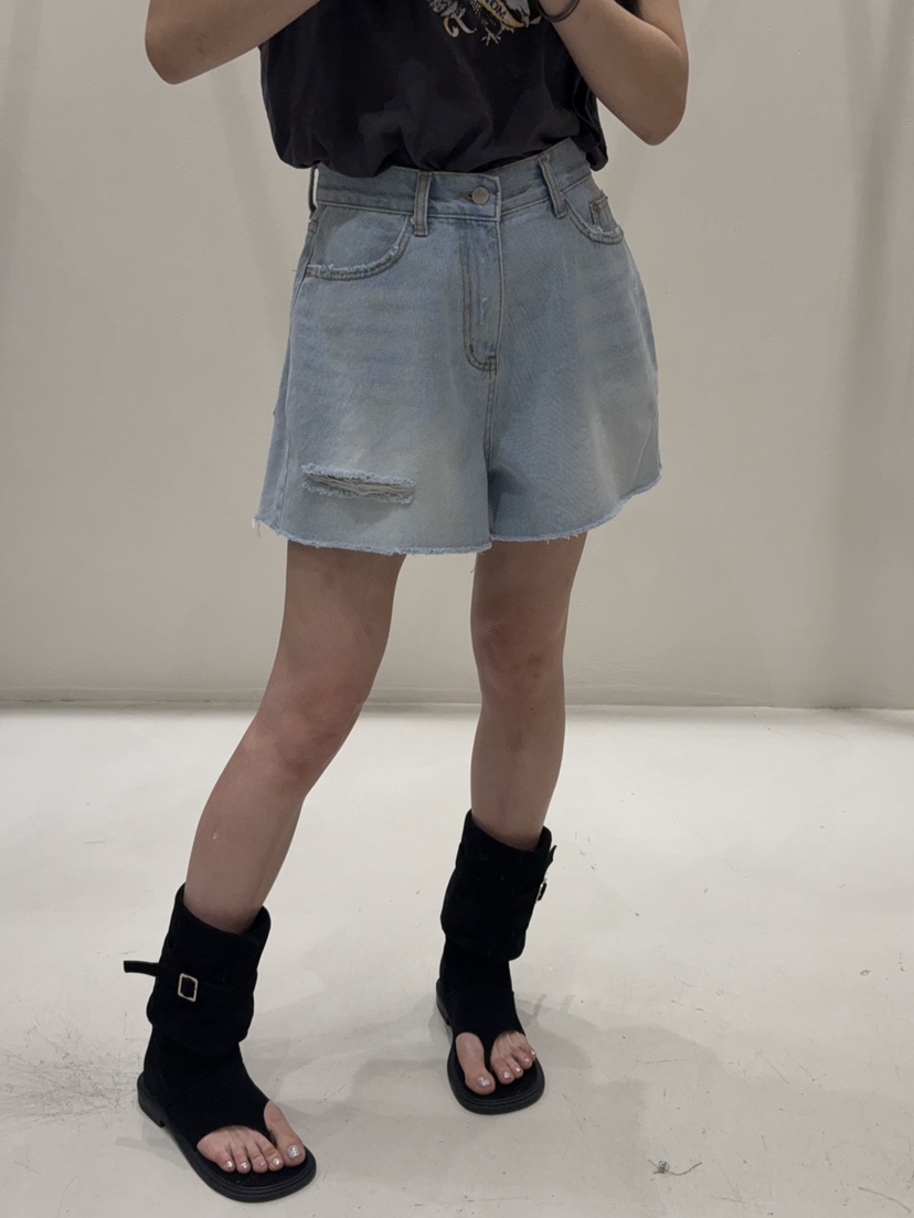 SHIRRING東大門㊣代購女士新品職業25春夏熱賣休閑短褲打折SHIRRING短褲