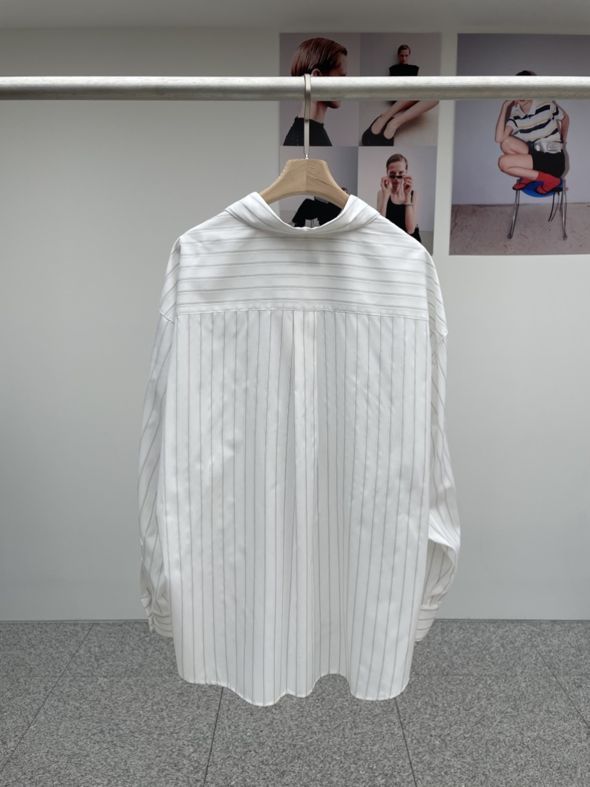 MADE-P韓國直郵㊣女士新款真品25春夏休閑推薦職業襯衫蕾絲衫MADE-P襯衫/蕾絲衫