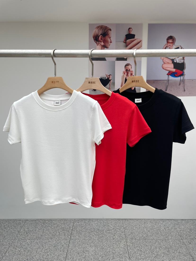 MADE-P韓國代購㊣女裝新品推薦時尚熱賣25春夏人氣職業T恤MADE-PT恤