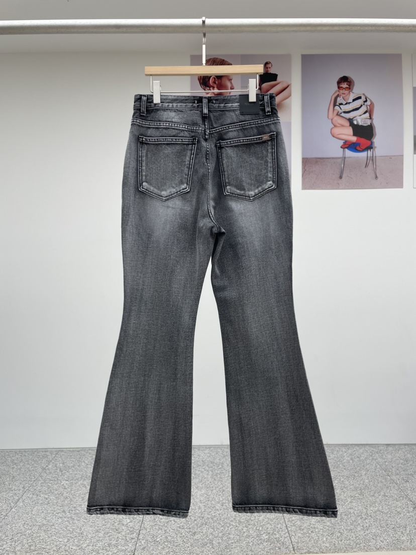 MADE-P東大門㊣代購女裝新品推薦職業休閑人氣真品25春夏牛仔褲MADE-P牛仔褲