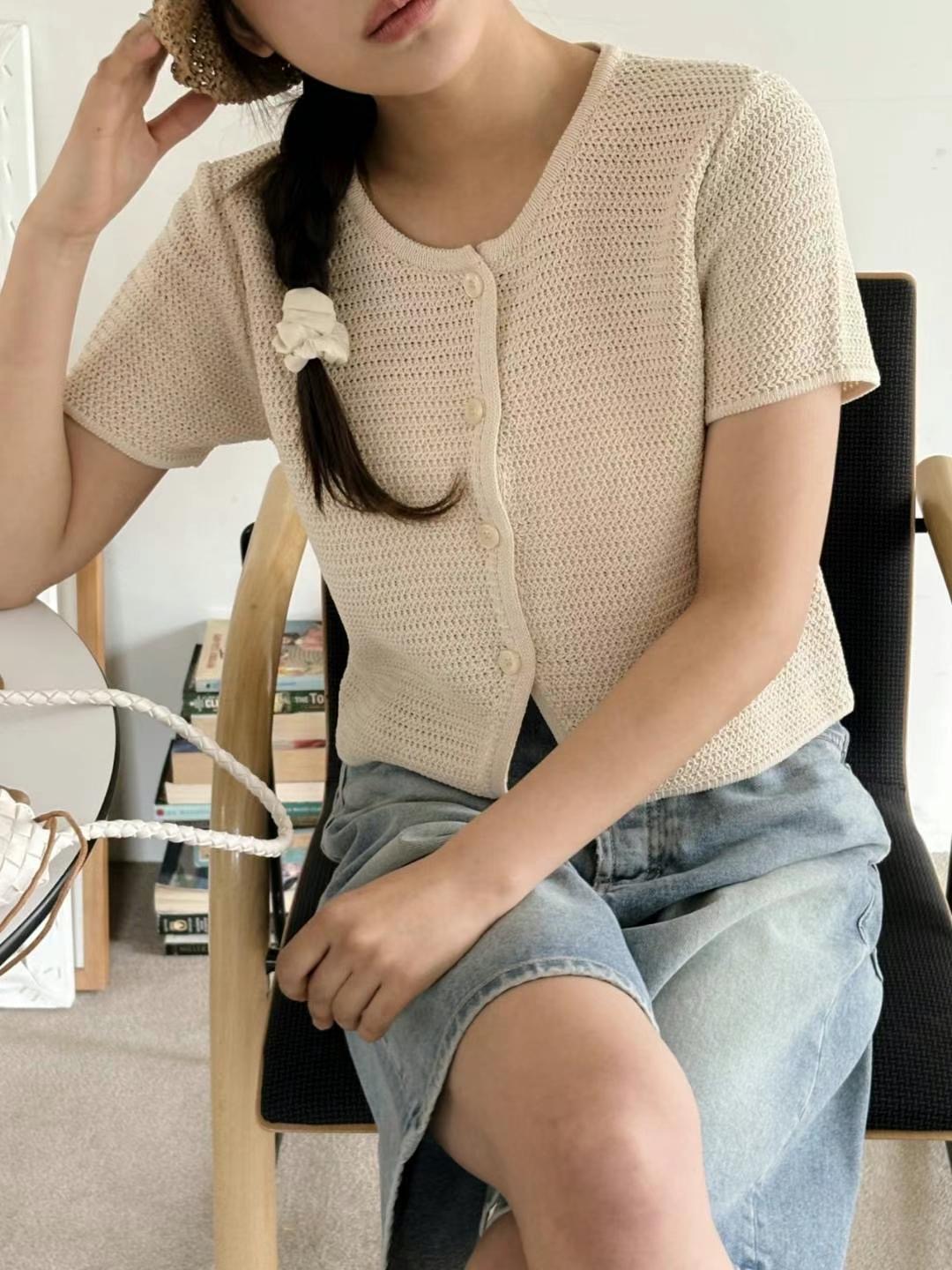 TTUTTA東大門㊣代購女裝新品職業休閑真品推薦熱賣時尚針織衫TTUTTA針織衫圖色2