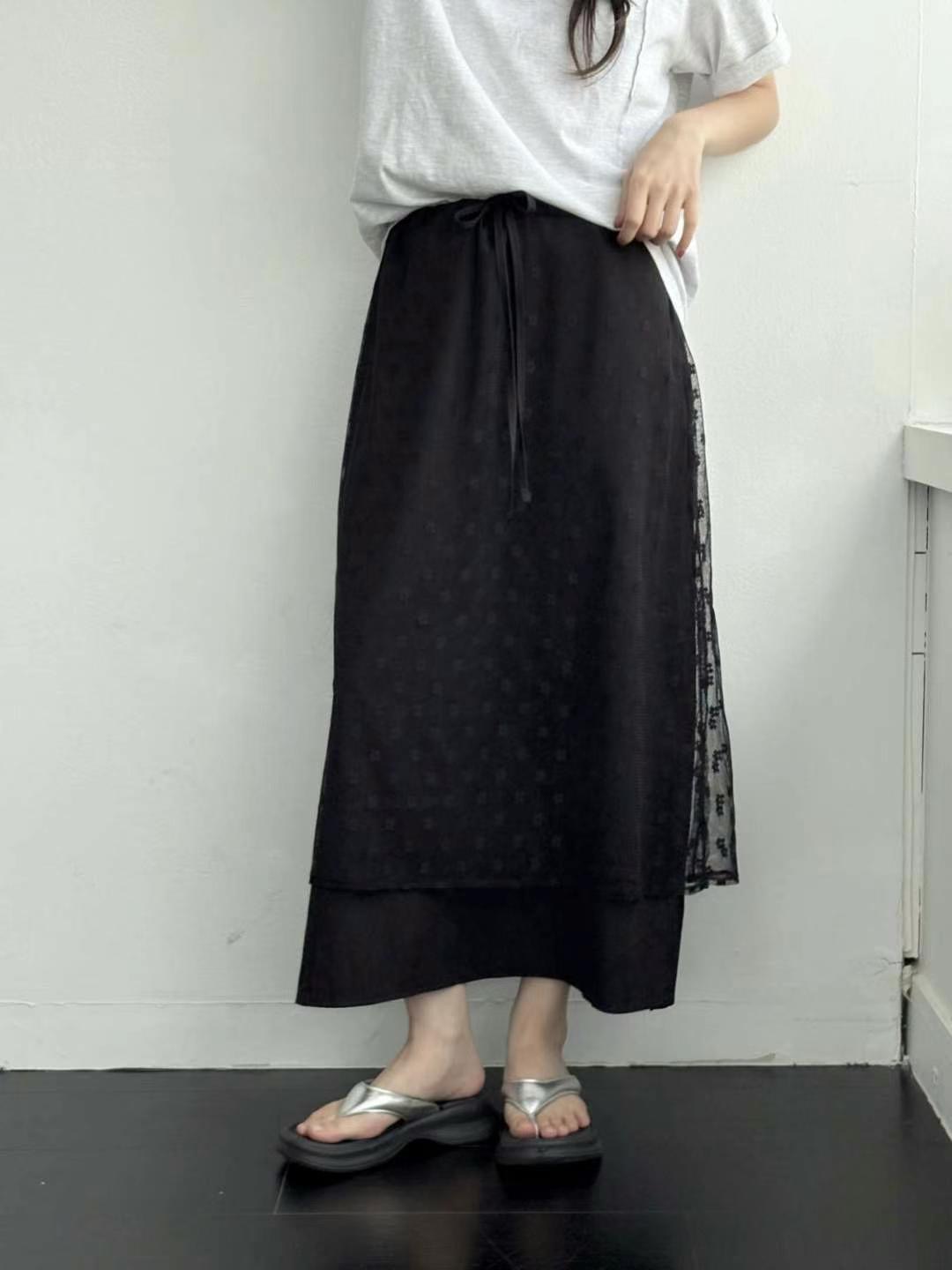 TTUTTA韓國直郵㊣女裝新品時尚推薦休閑職業真品25春夏長裙TTUTTA長裙圖色2