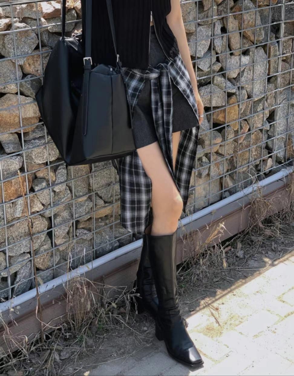 TTUTTA東大門㊣實拍女士新款25春夏人氣職業時尚休閑推薦裙褲TTUTTA裙褲