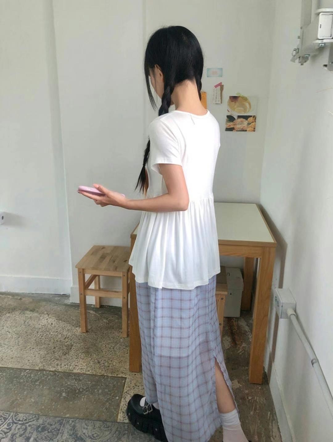 TTUTTA東大門㊣直郵女士新品時尚休閑25春夏熱賣真品職業長裙TTUTTA長裙
