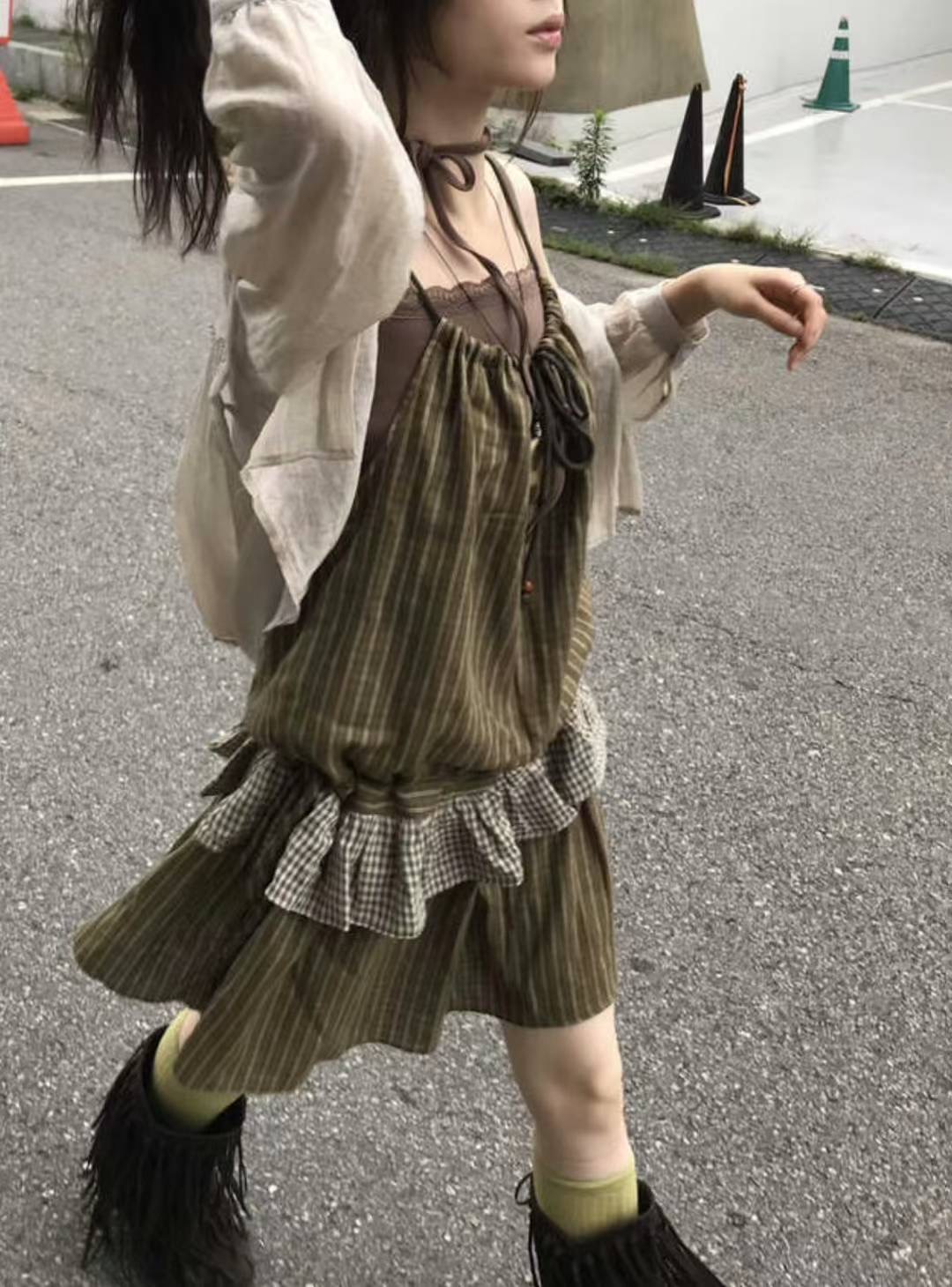 TON80韓國代購㊣女士新品真品職業推薦熱賣25春夏休閑連衣裙TON80連衣裙