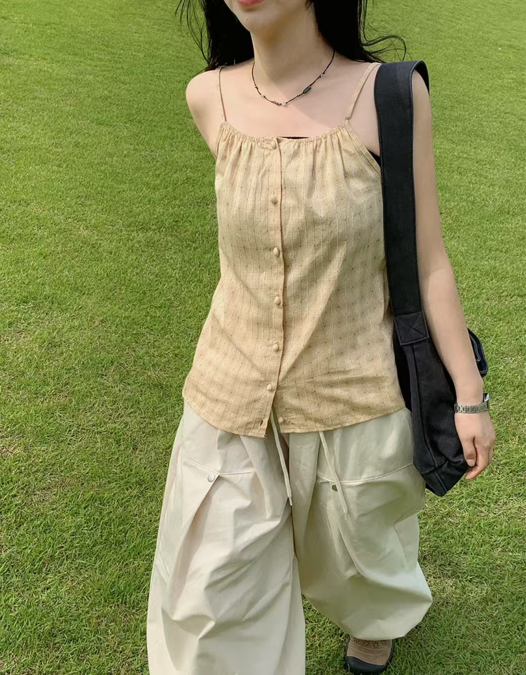 TON80東大門㊣代購女裝新款職業熱賣人氣真品休閑推薦吊帶背心TON80吊帶/背心