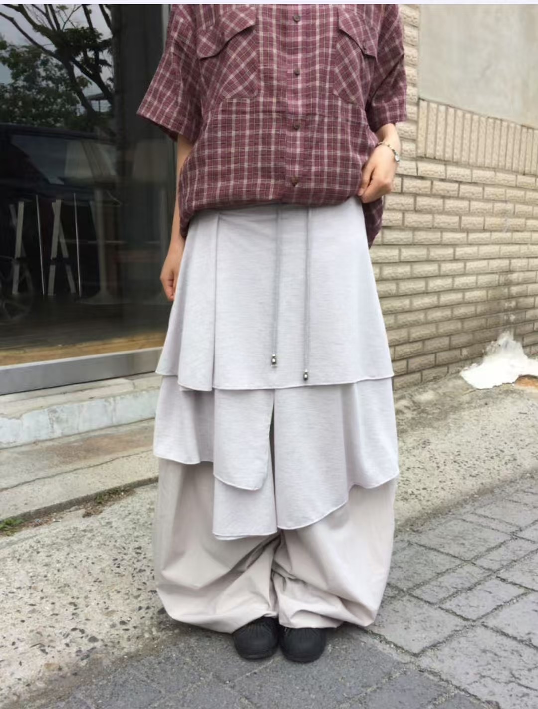 TON80東大門㊣直郵女裝新品人氣時尚休閑職業真品半身裙中短裙TON80半身裙/中短裙