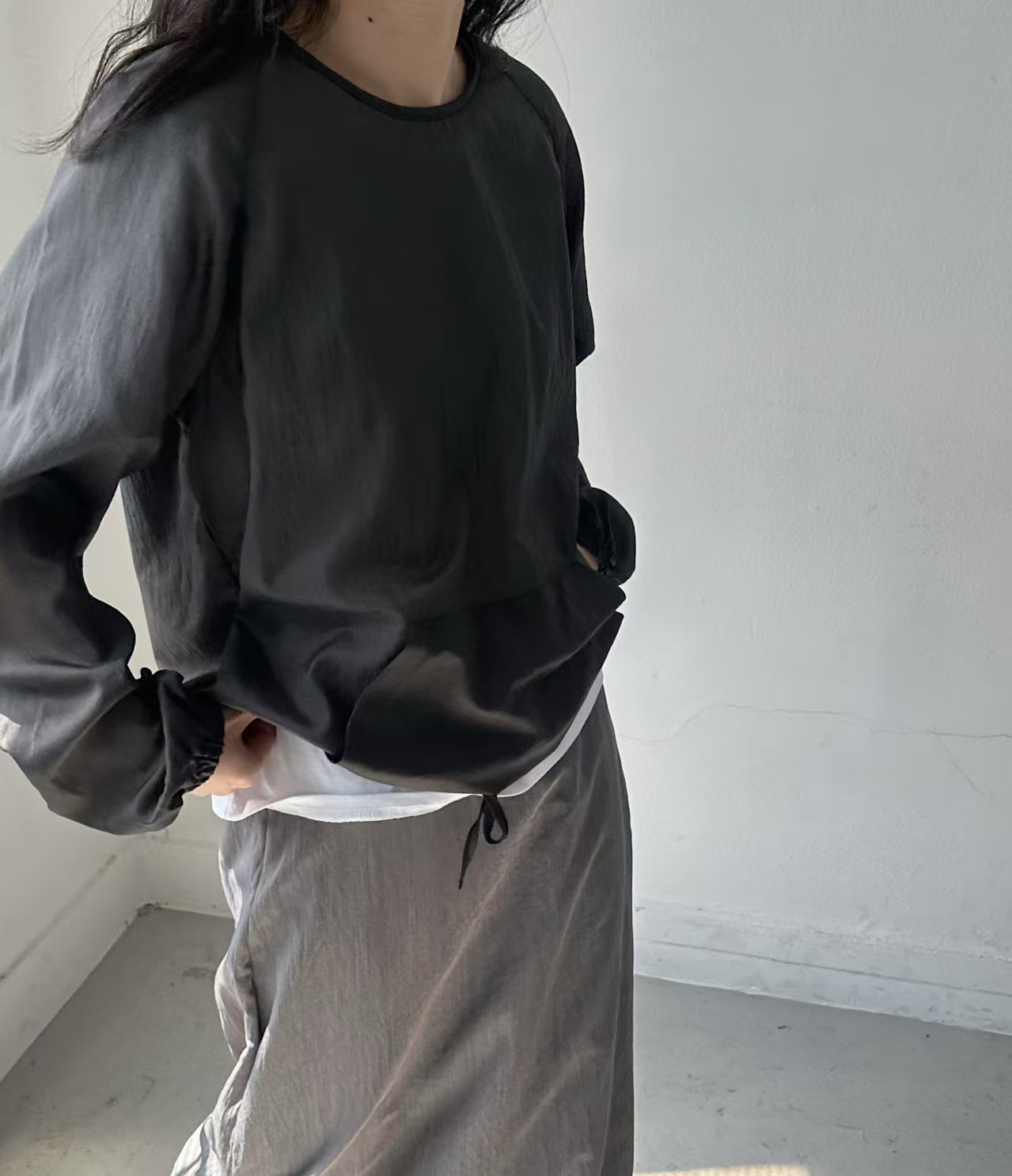 LOVINE韓國代購㊣女士新品真品推薦熱賣休閑時尚襯衫蕾絲衫LOVINE襯衫/蕾絲衫
