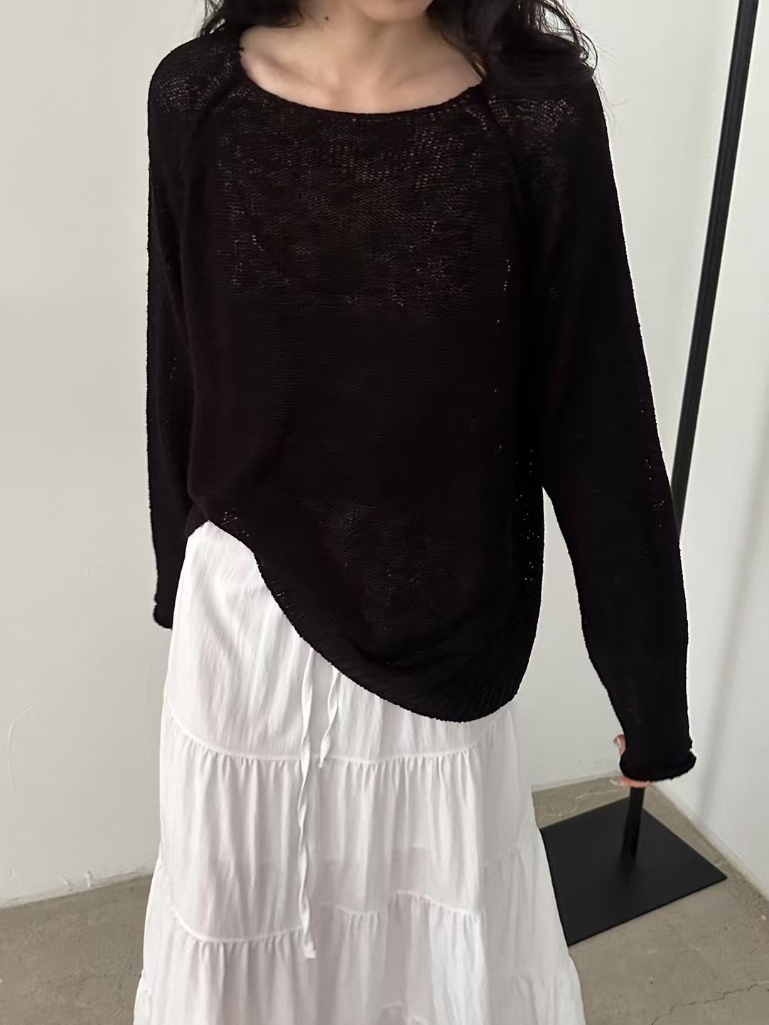 LOVINE韓國代購㊣女士新品人氣職業25春夏真品推薦時尚針織衫LOVINE針織衫圖色3