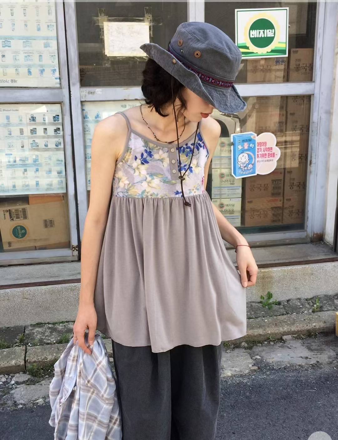 TON80韓國代購㊣女裝新款真品人氣25春夏休閑職業時尚連衣裙TON80連衣裙