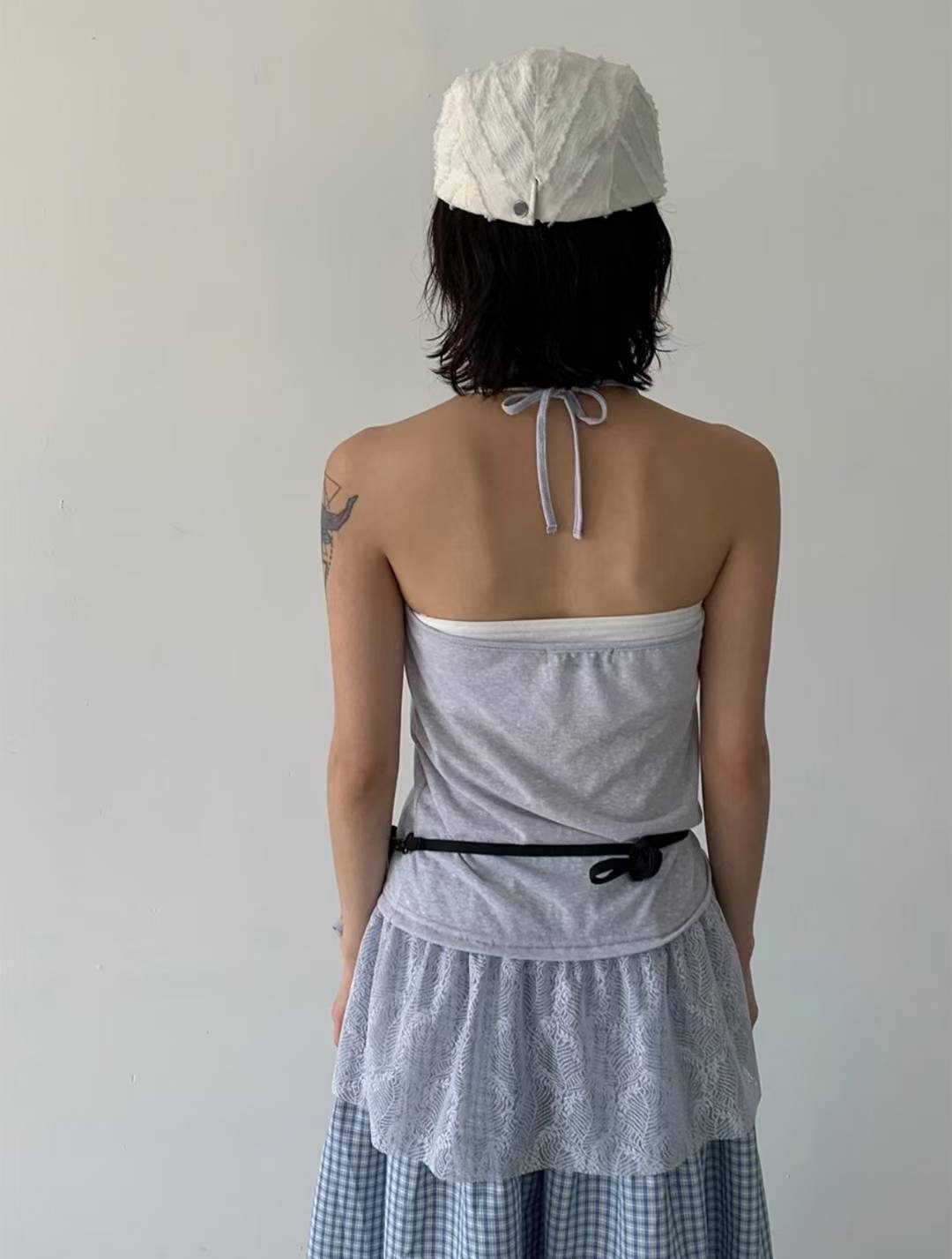 TON80東大門㊣代購女士新款推薦熱賣人氣休閑時尚真品吊帶背心TON80吊帶/背心