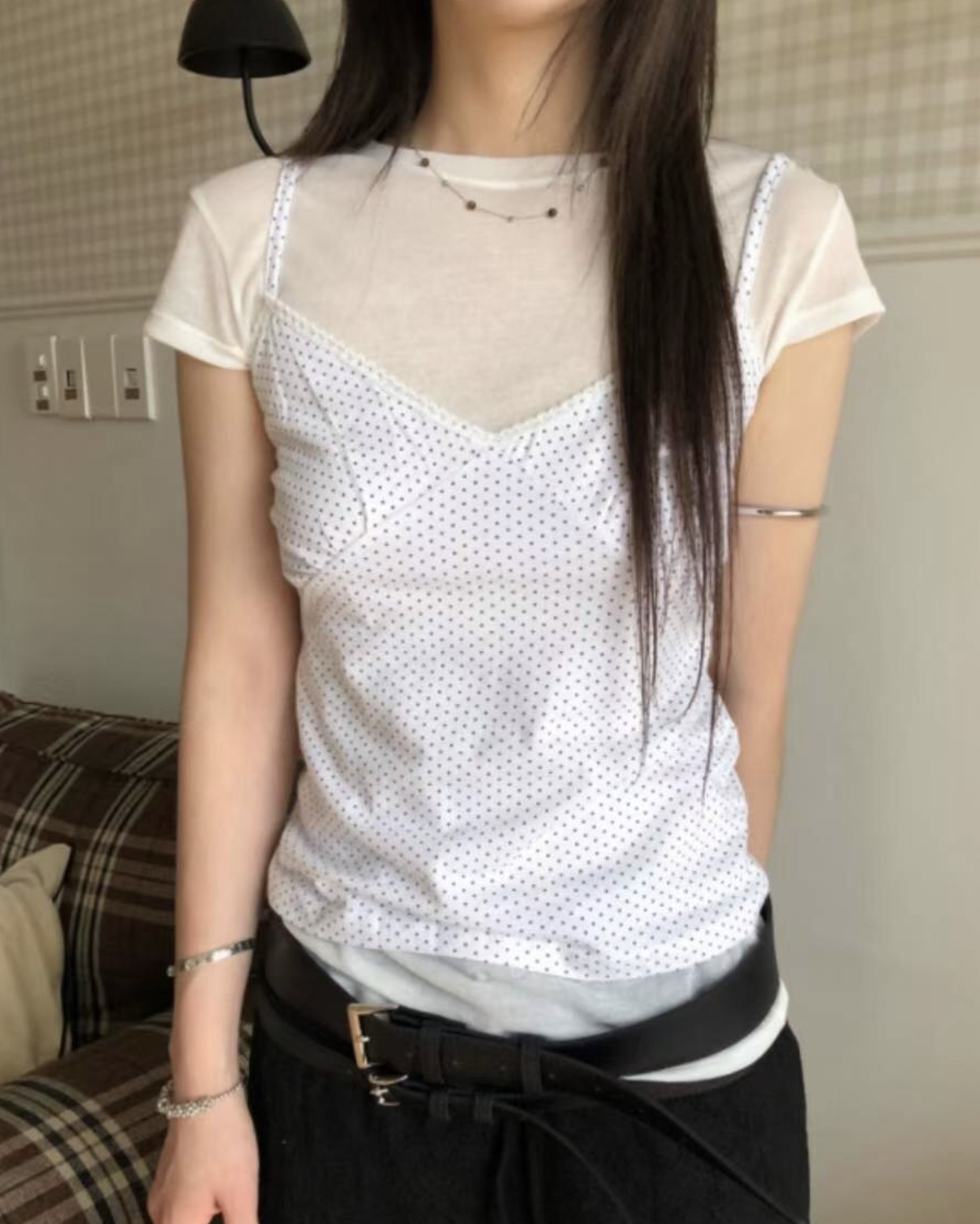 LOVINE韓國代購㊣女裝新款人氣熱賣推薦真品吊帶背心不含內搭LOVINE吊帶/背心
