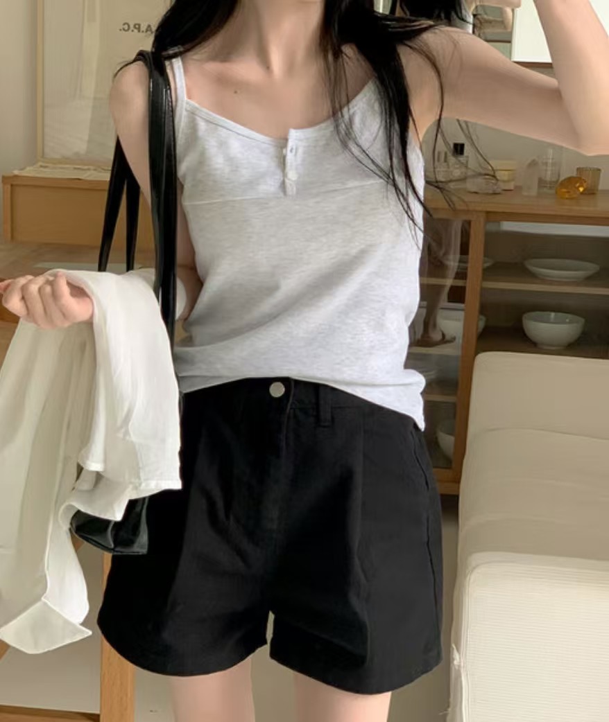 LOVINE東大門㊣直郵女裝新款25春夏熱賣職業推薦人氣吊帶背心LOVINE吊帶/背心