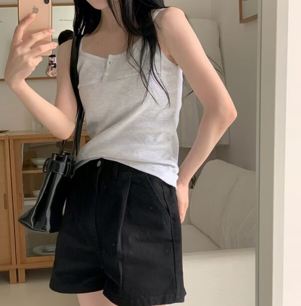 LOVINE東大門㊣直郵女裝新款25春夏熱賣職業推薦人氣吊帶背心LOVINE吊帶/背心