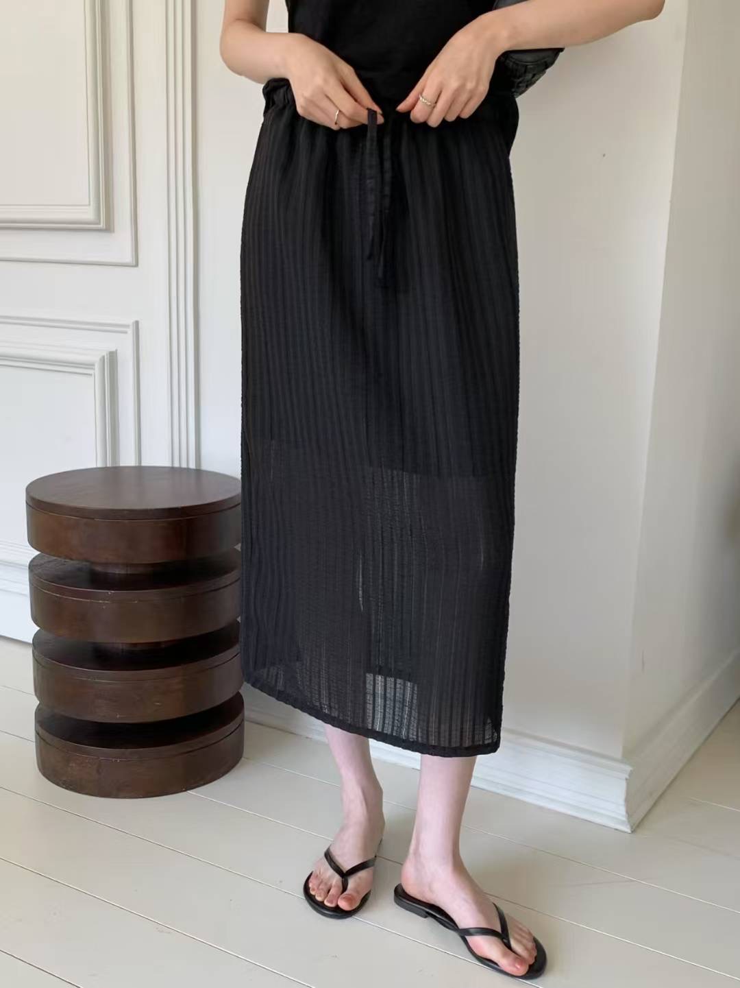 LOVINE東大門㊣直郵女士新款推薦職業熱賣時尚半身裙中短裙LOVINE半身裙/中短裙圖色2
